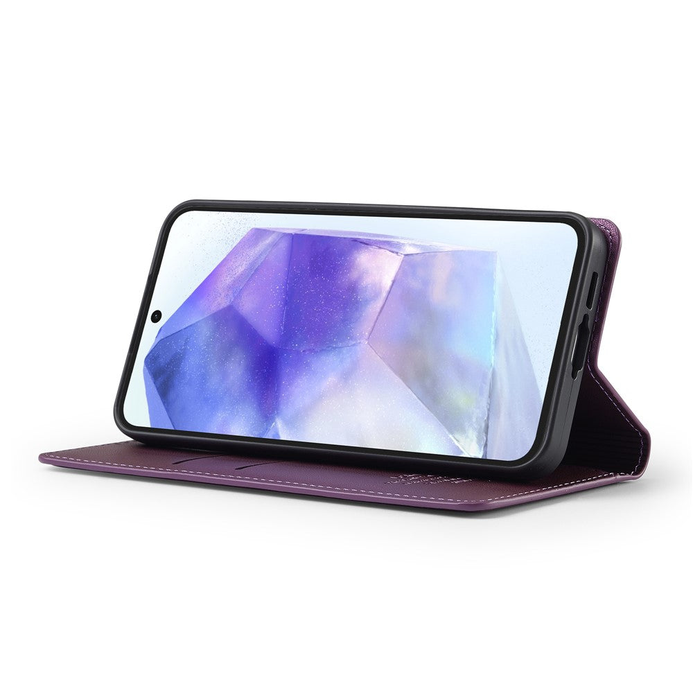 LC.IMEEKE L1 Series for Samsung Galaxy S26+ Case PU Leather Wallet Stand Protective Phone Cover
