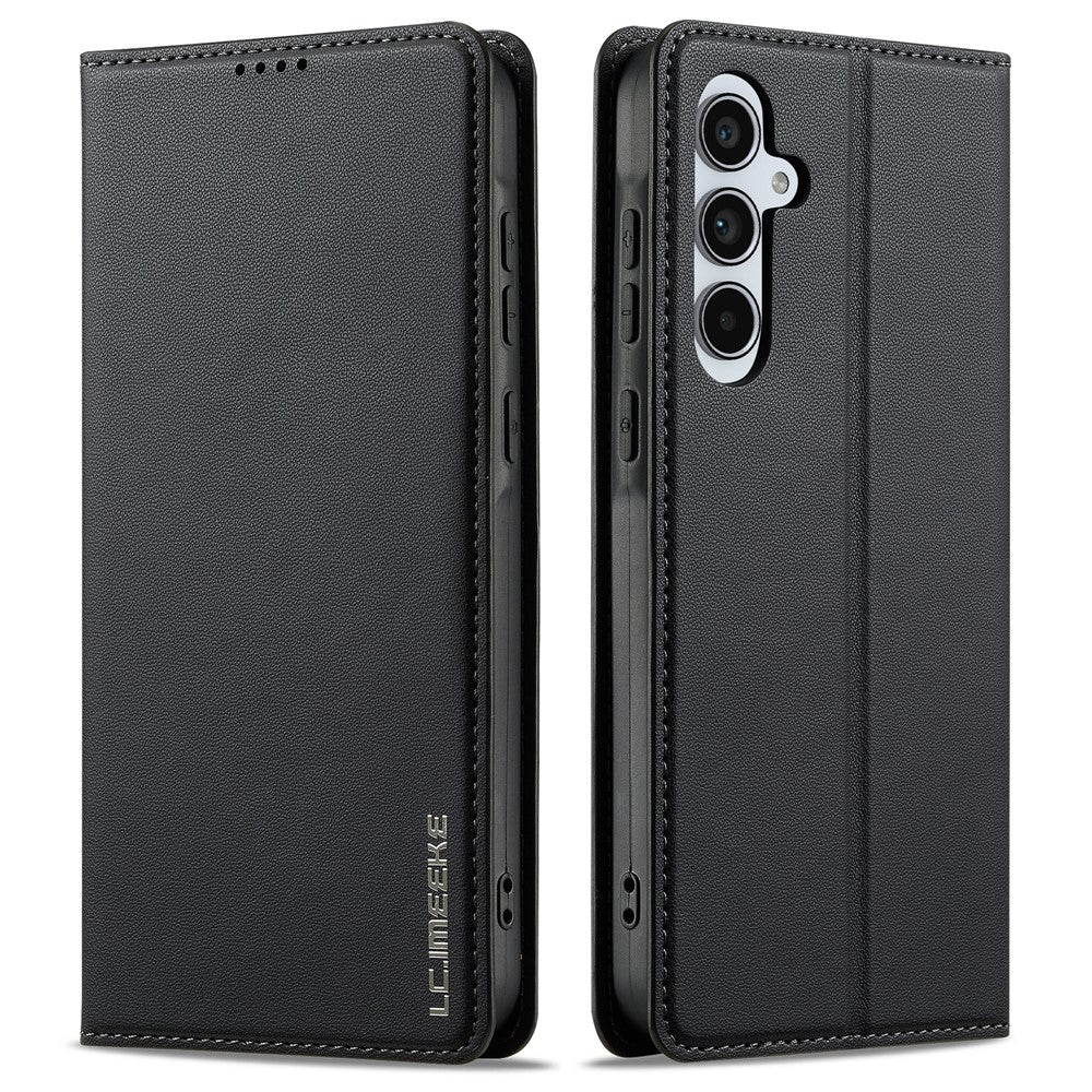 LC.IMEEKE L1 Series for Samsung Galaxy S26+ Case PU Leather Wallet Stand Protective Phone Cover