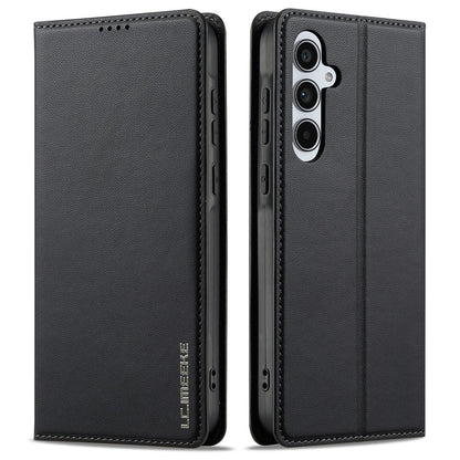 LC.IMEEKE L1 Series for Samsung Galaxy S26+ Case PU Leather Wallet Stand Protective Phone Cover