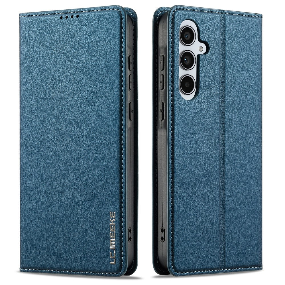LC.IMEEKE L1 Series for Samsung Galaxy S26+ Case PU Leather Wallet Stand Protective Phone Cover