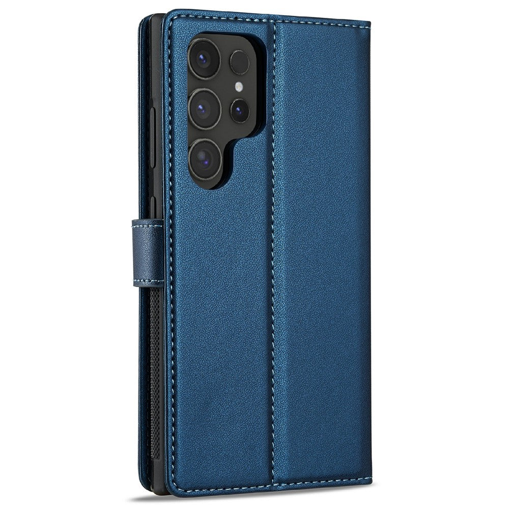 LC.IMEEKE L2 Series for Samsung Galaxy S26 Ultra Case PU Leather Wallet Detachable Magnetic Phone Cover