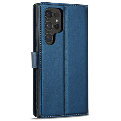 LC.IMEEKE L2 Series for Samsung Galaxy S26 Ultra Case PU Leather Wallet Detachable Magnetic Phone Cover