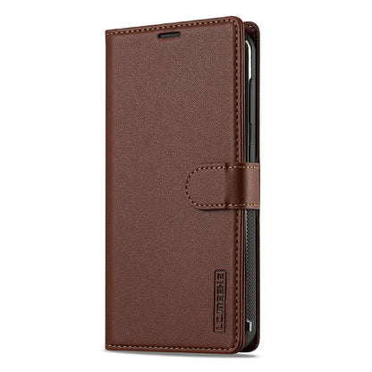LC.IMEEKE L2 Series for Samsung Galaxy S26+ Case PU Leather Wallet Detachable Magnetic Phone Cover