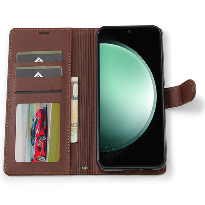 LC.IMEEKE L2 Series for Samsung Galaxy S26+ Case PU Leather Wallet Detachable Magnetic Phone Cover