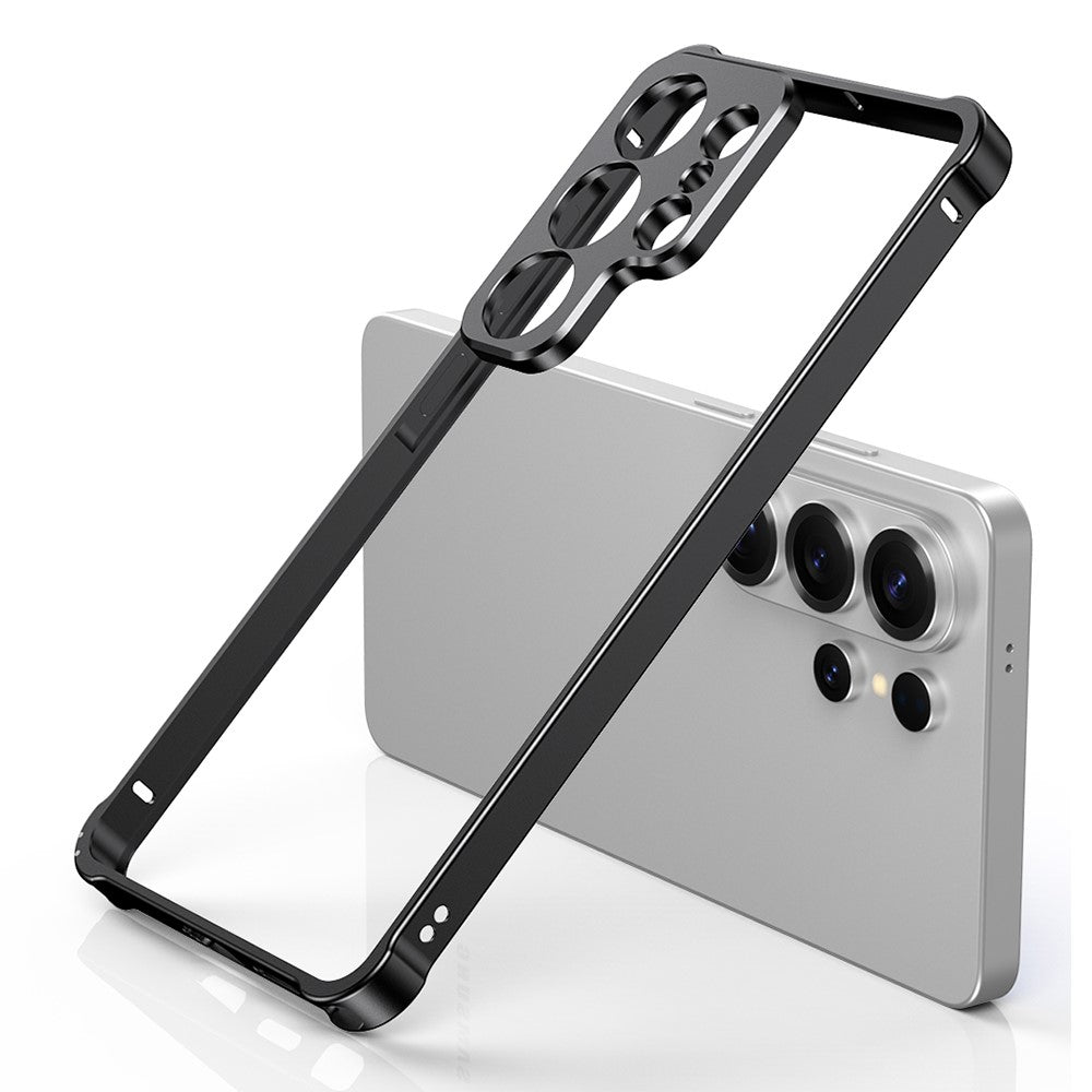 For Samsung Galaxy S26 Ultra Bumper Case Alloy Frame Cover with Lens Frame