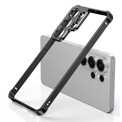 For Samsung Galaxy S26 Ultra Bumper Case Alloy Frame Cover with Lens Frame