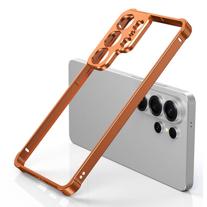 For Samsung Galaxy S26 Ultra Bumper Case Alloy Frame Cover with Lens Frame