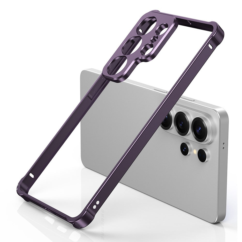 For Samsung Galaxy S26 Ultra Bumper Case Alloy Frame Cover with Lens Frame