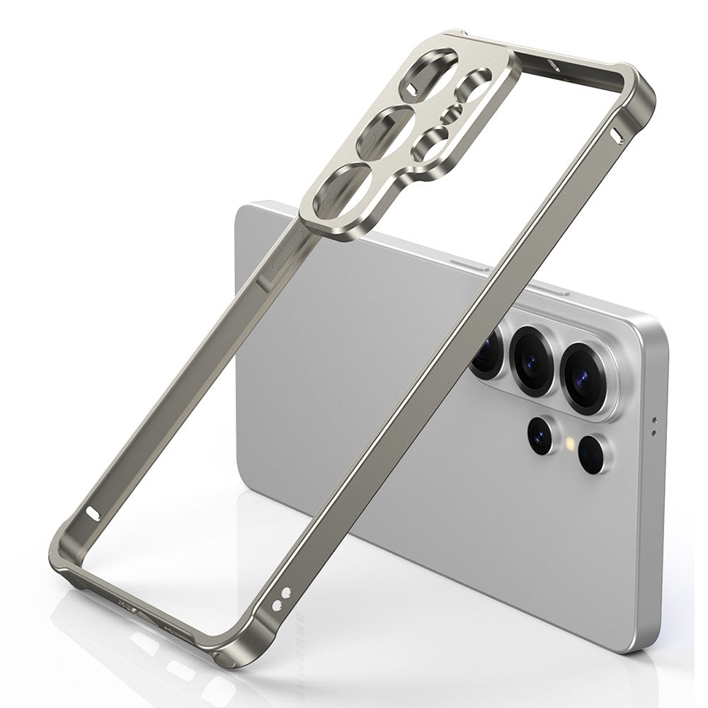 For Samsung Galaxy S26 Ultra Bumper Case Alloy Frame Cover with Lens Frame