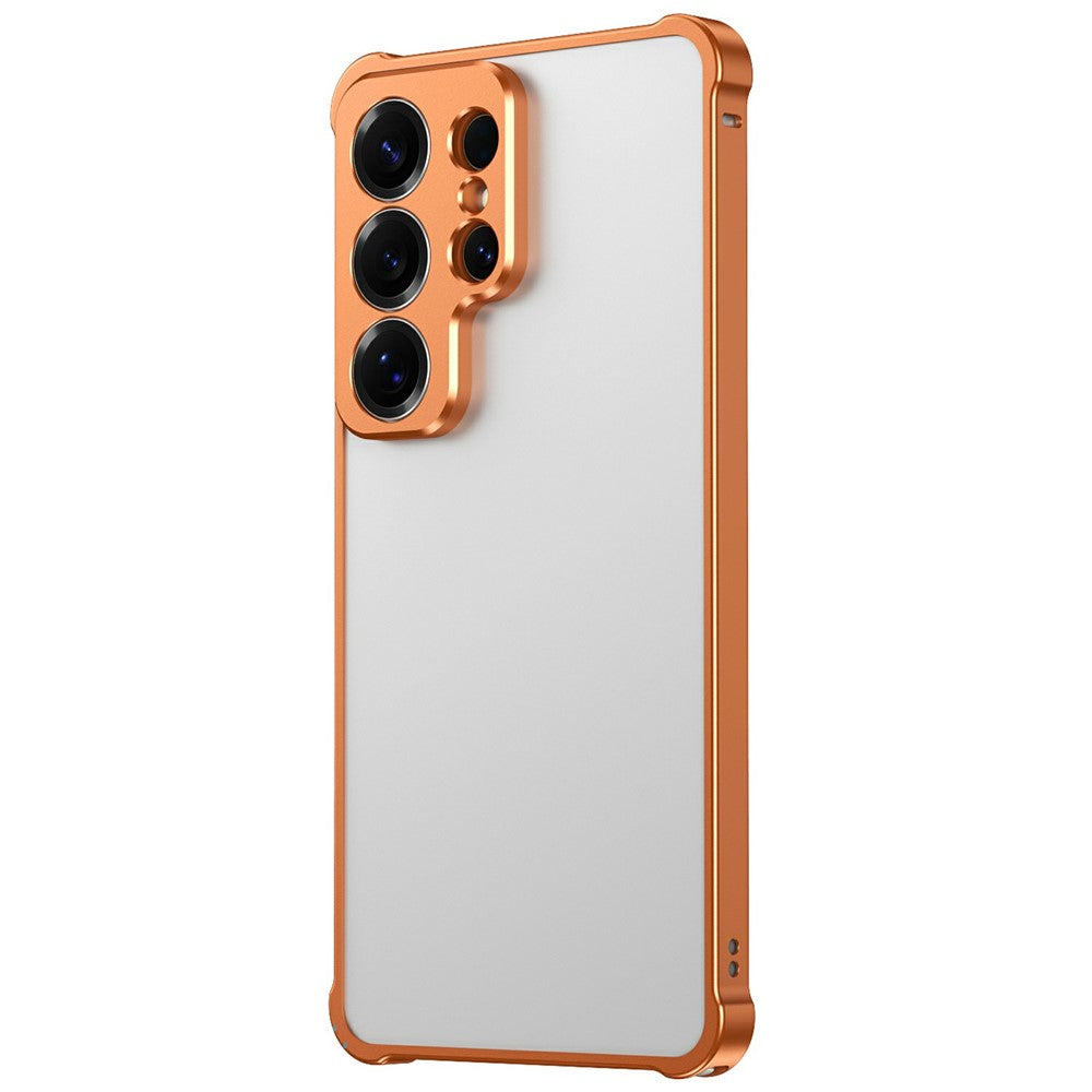 For Samsung Galaxy S26+ Bumper Case Alloy Frame Cover with Lens Frame