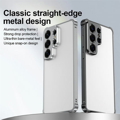 For Samsung Galaxy S26+ Bumper Case Alloy Frame Cover with Lens Frame