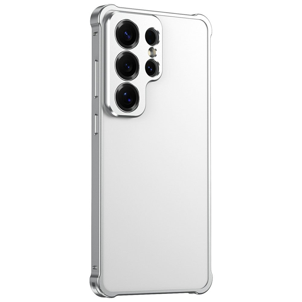 For Samsung Galaxy S26+ Bumper Case Alloy Frame Cover with Lens Frame