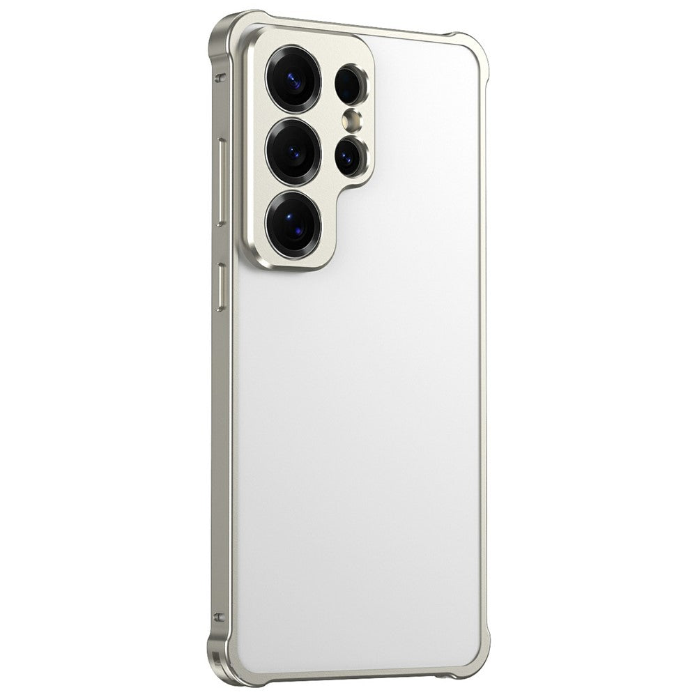 For Samsung Galaxy S26+ Bumper Case Alloy Frame Cover with Lens Frame