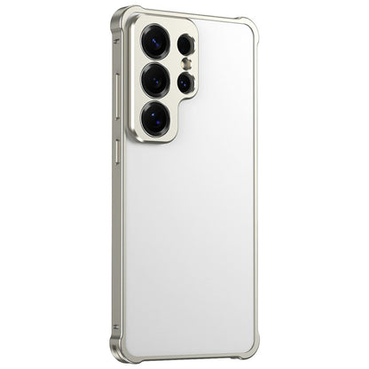 For Samsung Galaxy S26+ Bumper Case Alloy Frame Cover with Lens Frame