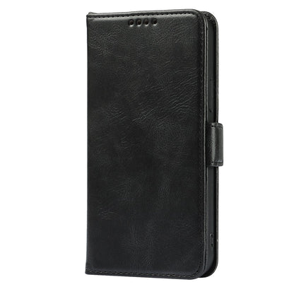 For iPhone 14 Pro Max Anti-scratch Phone Case Retro Wallet Stand Magnetic Clasp Drop Proof Flip Leather Phone Cover with Strap