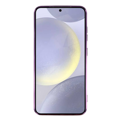 For Samsung Galaxy S26+ Magnetic Case CD Veins Glass Lens Guard TPU Phone Back Cover