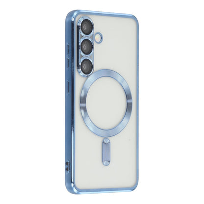 For Samsung Galaxy S26+ Magnetic Case CD Veins Glass Lens Guard TPU Phone Back Cover