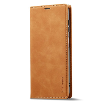 LC.IMEEKE For Samsung Galaxy S26+ Case Wallet Microfiber Leather Phone Cover