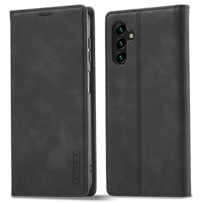 LC.IMEEKE For Samsung Galaxy S26+ Case Wallet Microfiber Leather Phone Cover