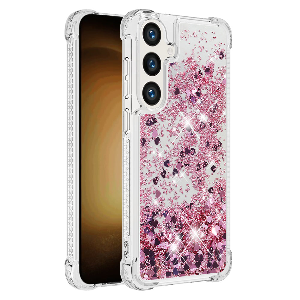 For Samsung Galaxy S26+ TPU Case Glitter Quicksand Shockproof Phone Back Cover