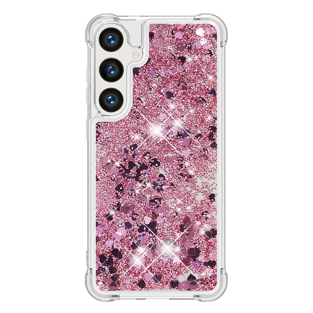 For Samsung Galaxy S26+ TPU Case Glitter Quicksand Shockproof Phone Back Cover