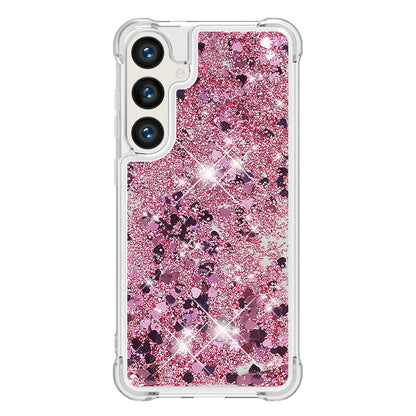 For Samsung Galaxy S26+ TPU Case Glitter Quicksand Shockproof Phone Back Cover