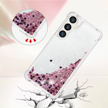 For Samsung Galaxy S26+ TPU Case Glitter Quicksand Shockproof Phone Back Cover