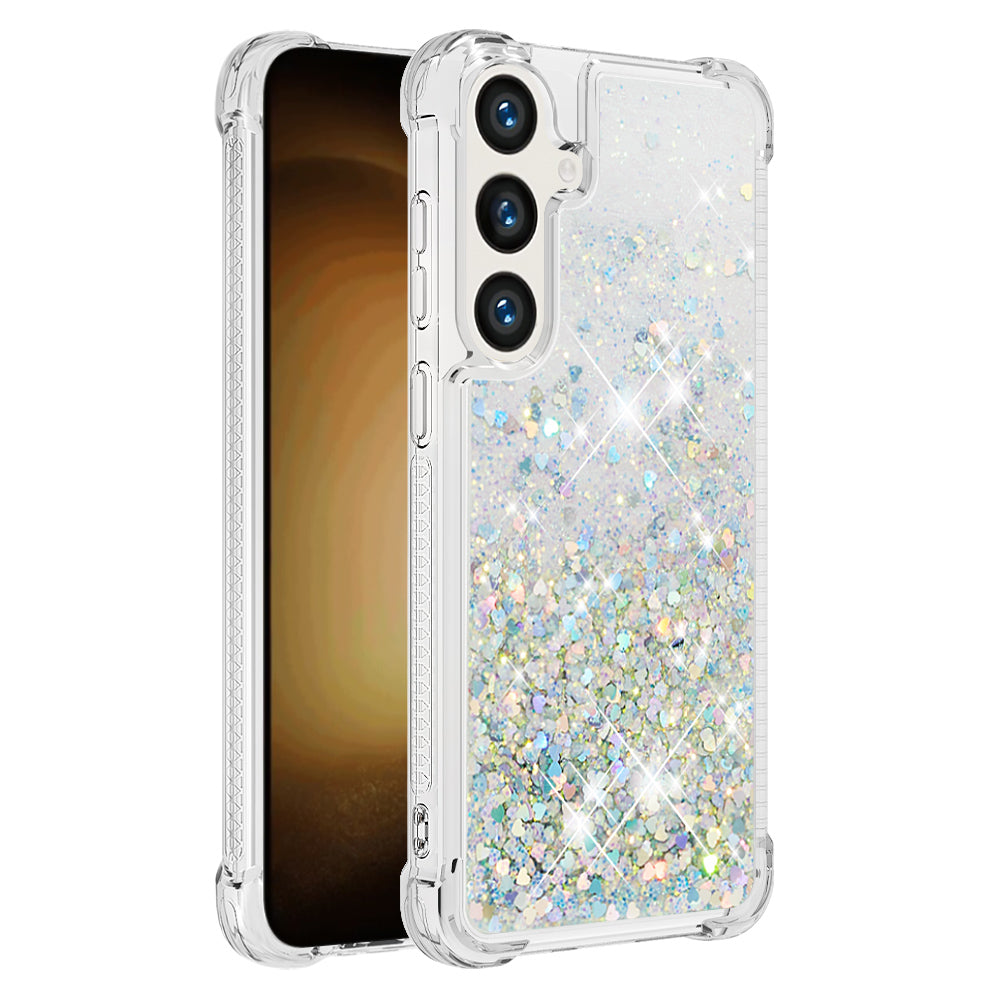 For Samsung Galaxy S26+ TPU Case Glitter Quicksand Shockproof Phone Back Cover