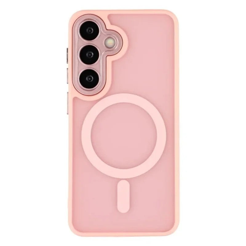 WANLONFENG For Samsung Galaxy S26+ Back Cover  QB1 Series PC TPU Shockproof Magnetic Phone Case