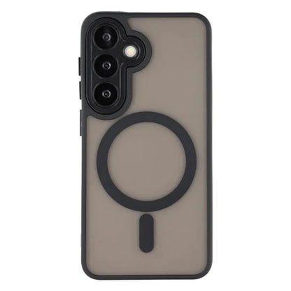 WANLONFENG For Samsung Galaxy S26+ Back Cover  QB1 Series PC TPU Shockproof Magnetic Phone Case