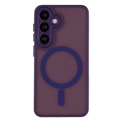 WANLONFENG For Samsung Galaxy S26+ Back Cover  QB1 Series PC TPU Shockproof Magnetic Phone Case