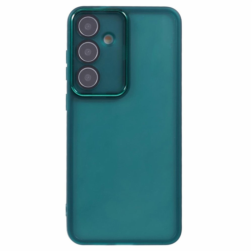For Samsung Galaxy S26+ Case Electroplated Camera Frame TPU Phone Cover