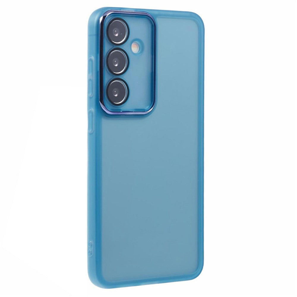 For Samsung Galaxy S26+ Case Electroplated Camera Frame TPU Phone Cover