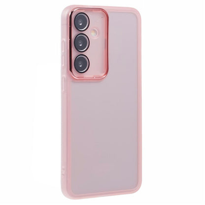 For Samsung Galaxy S26+ Case Electroplated Camera Frame TPU Phone Cover