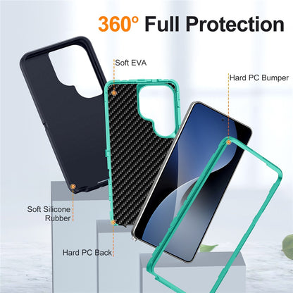 For Samsung Galaxy S26 Ultra Case PC + Silicone + EVA Drop Protection Phone Cover