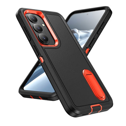For Samsung Galaxy S26+ Case PC + Silicone + EVA Anti-Drop Kickstand Phone Cover