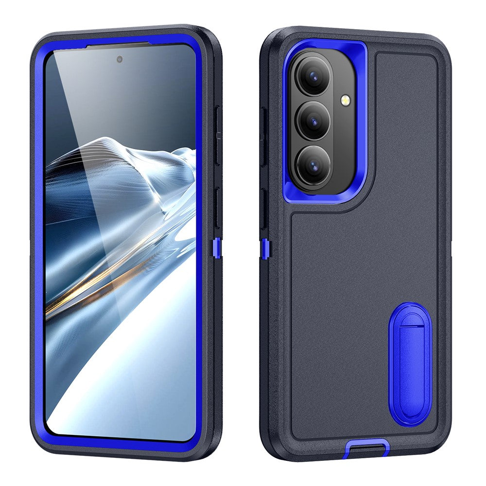 For Samsung Galaxy S26+ Case PC + Silicone + EVA Anti-Drop Kickstand Phone Cover