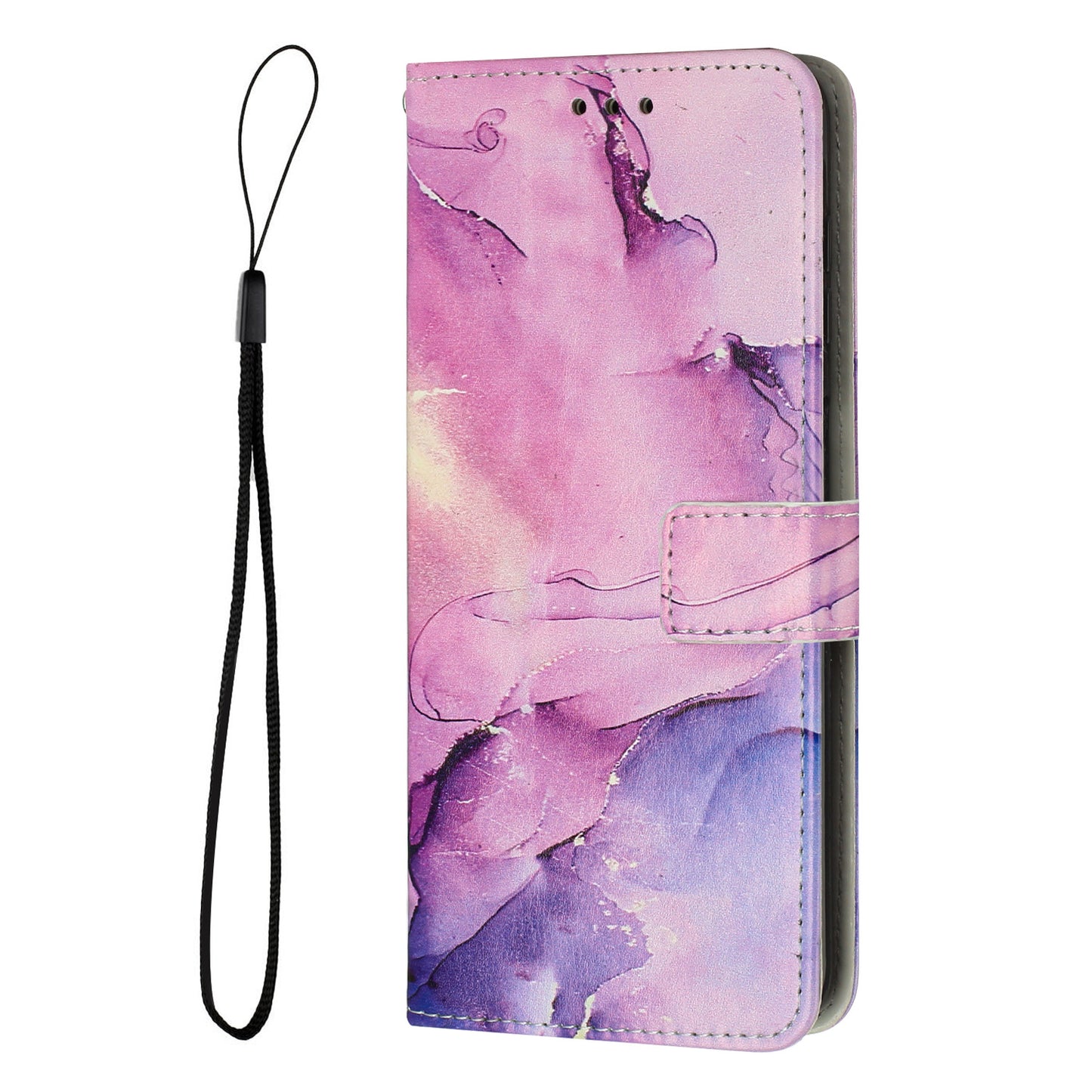 For Samsung Galaxy S26 Ultra Stand Case Marble Pattern PU Leather Wallet Phone Cover