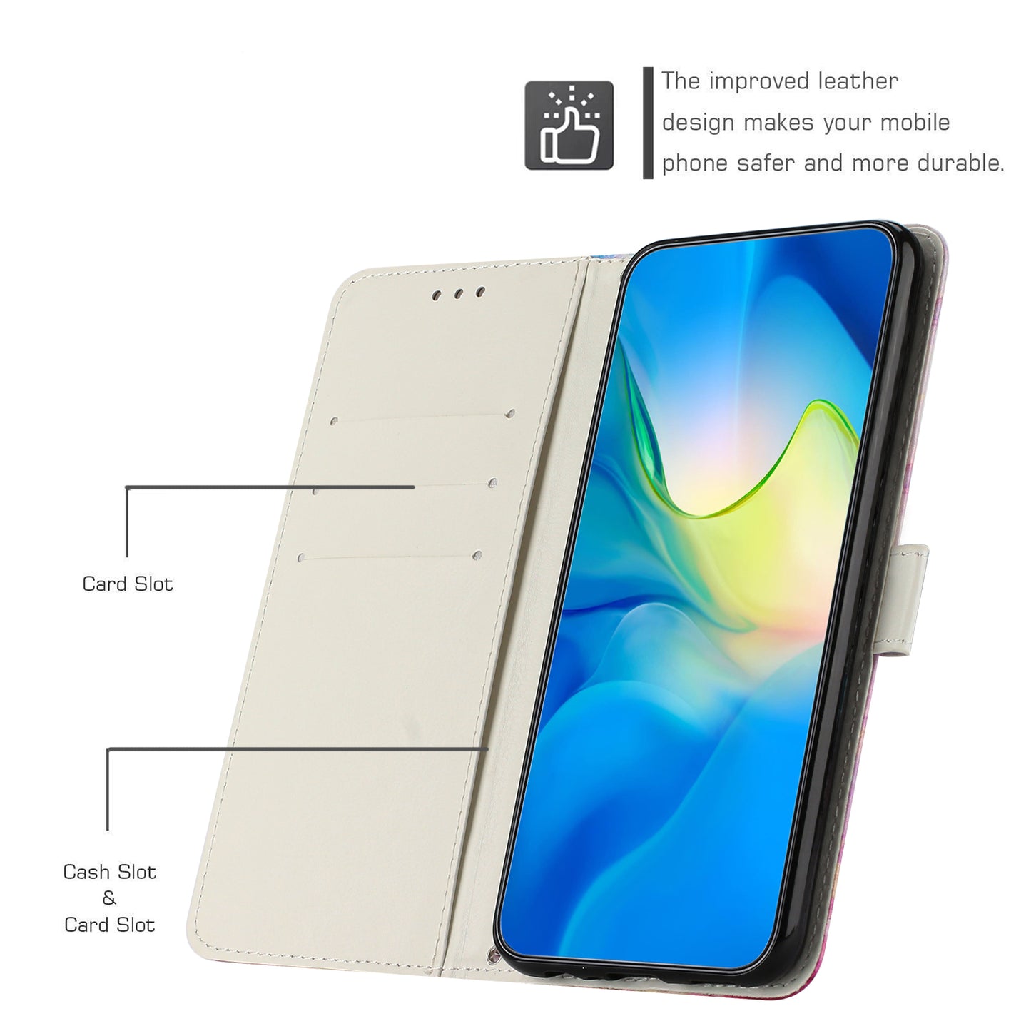 For Samsung Galaxy S26 Ultra Stand Case Marble Pattern PU Leather Wallet Phone Cover