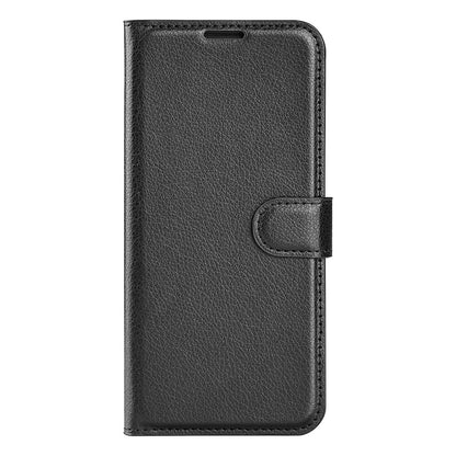 For Samsung Galaxy S26+ Case Wallet Stand Litchi Texture Shockproof Leather Phone Cover