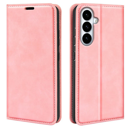 For Samsung Galaxy S26+ Case Skin Touch Leather Wallet Phone Cover