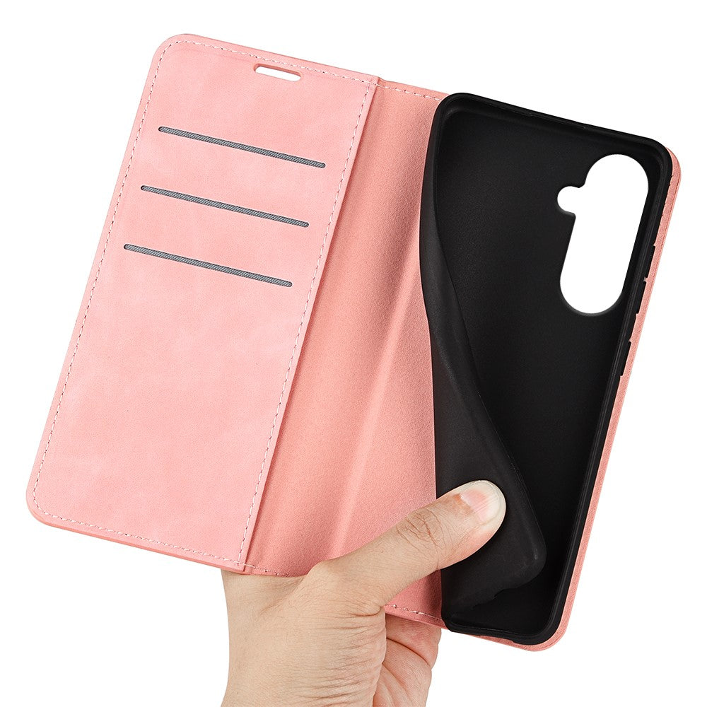 For Samsung Galaxy S26+ Case Skin Touch Leather Wallet Phone Cover