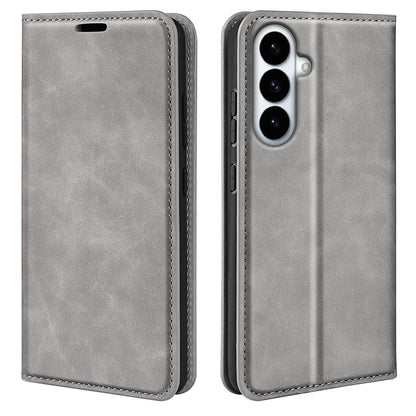 For Samsung Galaxy S26+ Case Skin Touch Leather Wallet Phone Cover
