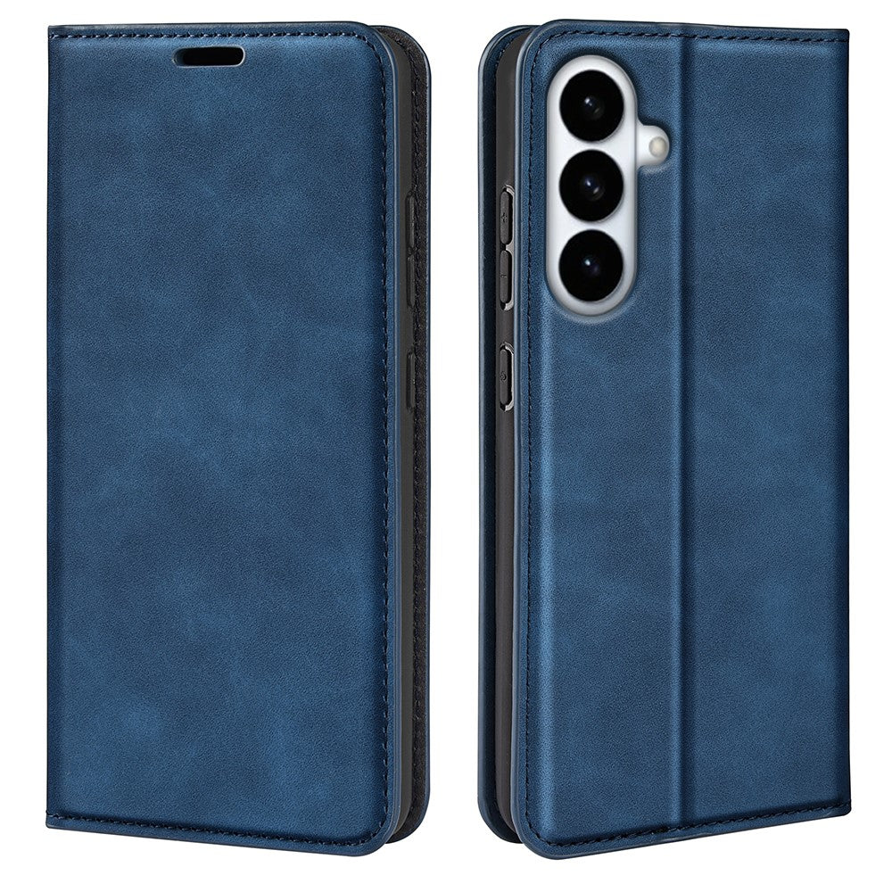 For Samsung Galaxy S26+ Case Skin Touch Leather Wallet Phone Cover
