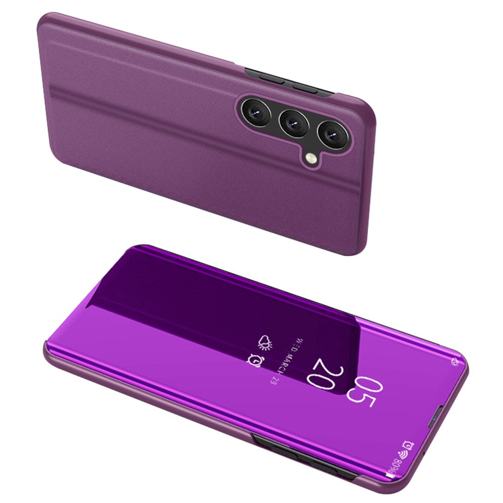 For Samsung Galaxy S26+ Flip Leather Cover with Stand Full Body Protective Phone Case