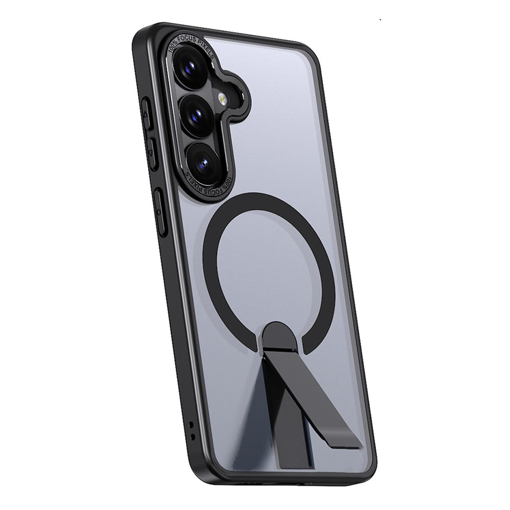 For Samsung Galaxy S26+ Magnetic Case Kickstand TPU + Acrylic Phone Cover