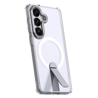 For Samsung Galaxy S26+ Magnetic Case Kickstand TPU + Acrylic Phone Cover