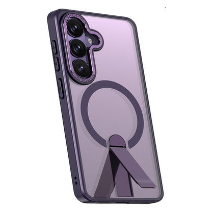 For Samsung Galaxy S26+ Magnetic Case Kickstand TPU + Acrylic Phone Cover