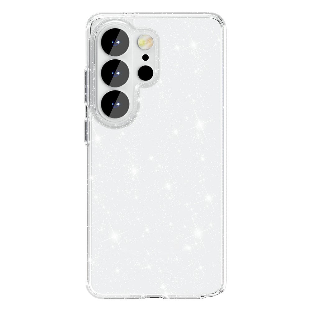 For Samsung Galaxy S26 Ultra Case Sparkly Powder Glitter Shiny Soft TPU + Hard PC Back Cover