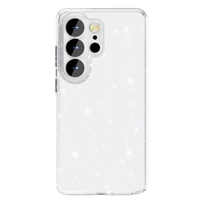 For Samsung Galaxy S26 Ultra Case Sparkly Powder Glitter Shiny Soft TPU + Hard PC Back Cover